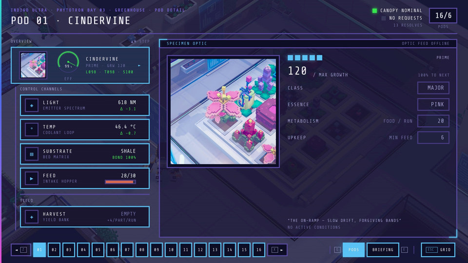 Hyperflora screenshot